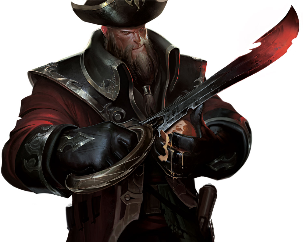 英雄联盟:残暴野蛮的船长,海洋之灾普朗克!被废黜的强盗之王