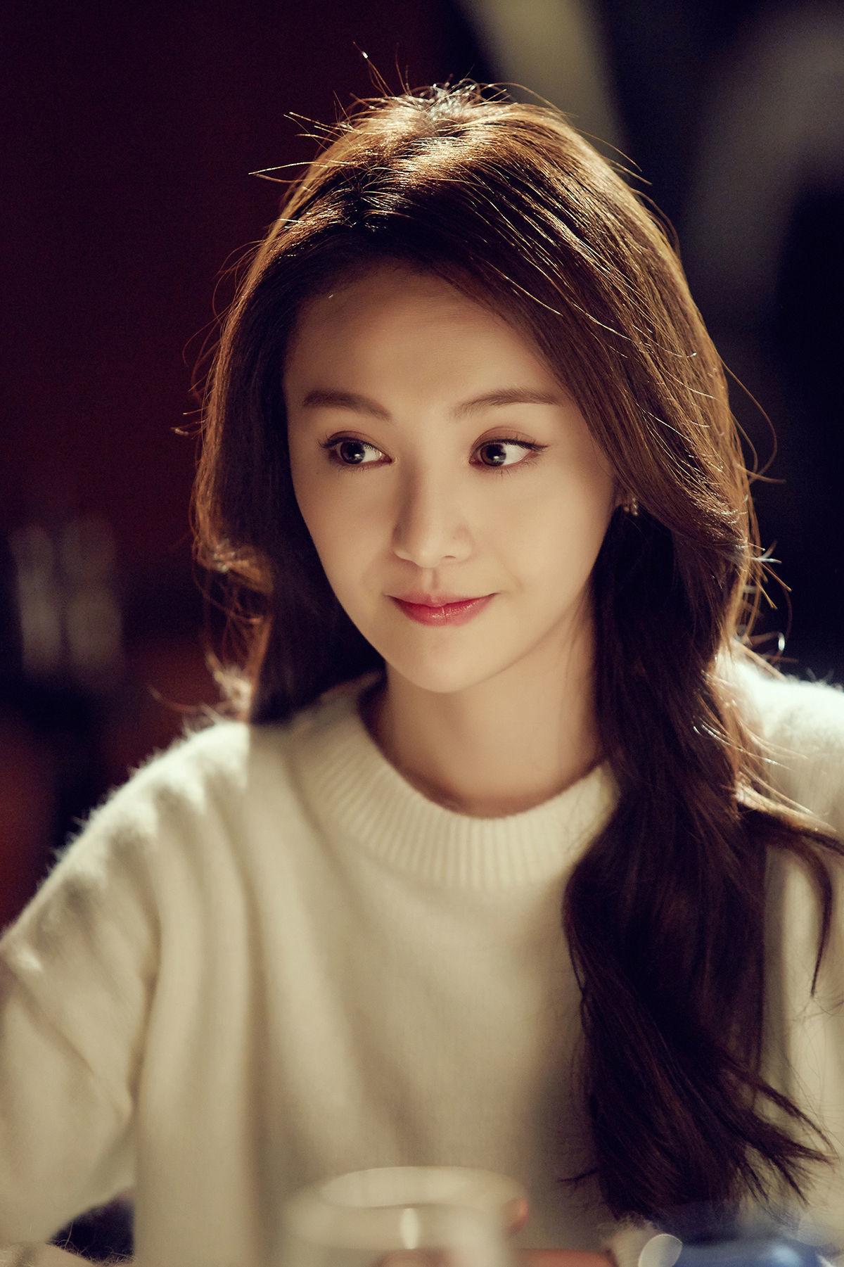 郑爽同款发型长发