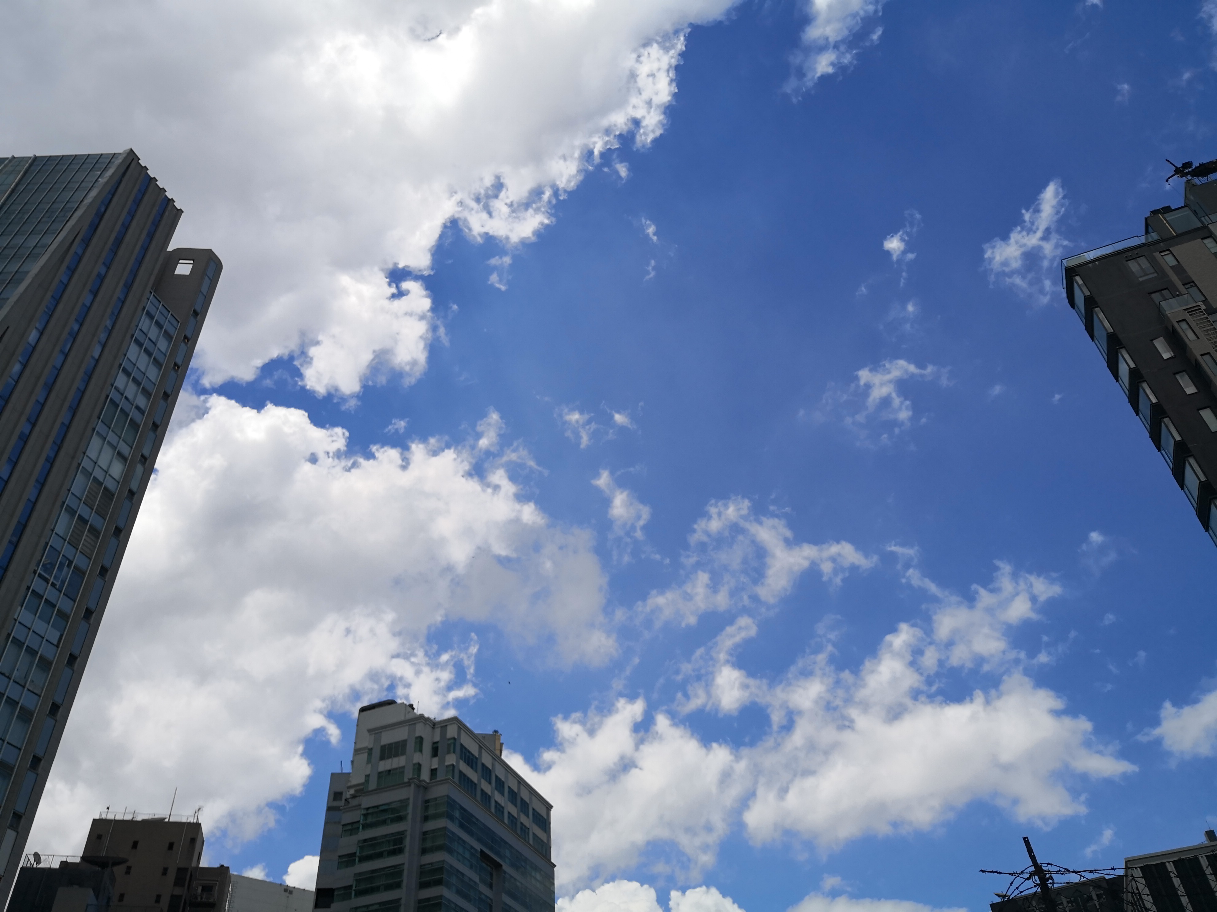 香港:楼顶的风景 城市的天空