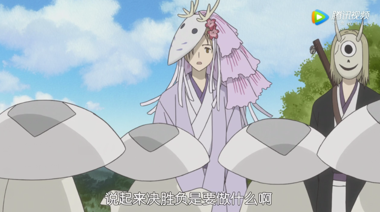 夏目友人帐:夏目穿女装美如画,娘口三三为了夏目以妖身反抗神明