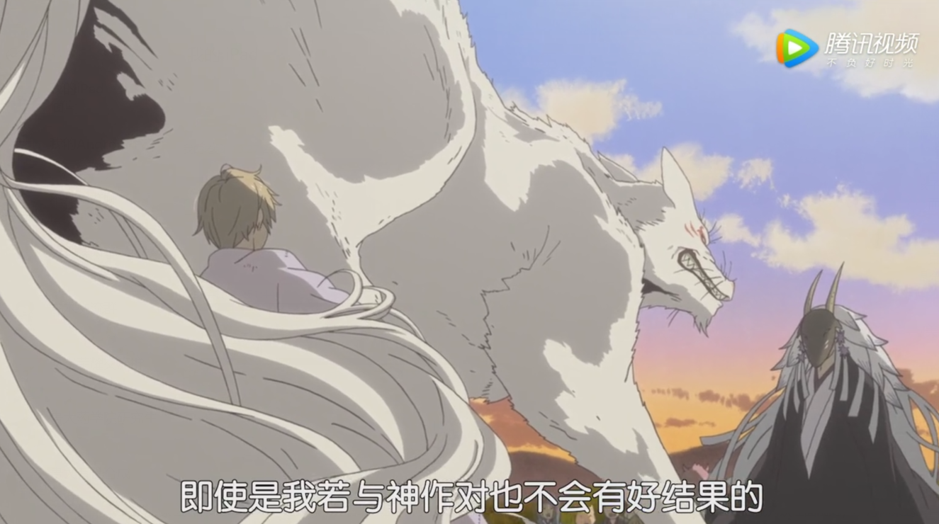 夏目友人帐:夏目穿女装美如画,娘口三三为了夏目以妖身反抗神明