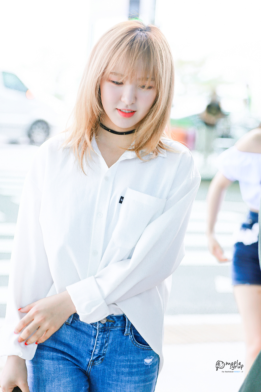 红贝贝red velvet,因香港行程出国,wendy孙承欢是又瘦了吗?