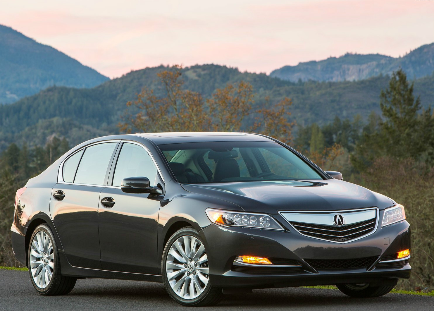 讴歌rlx,有实力,有自信