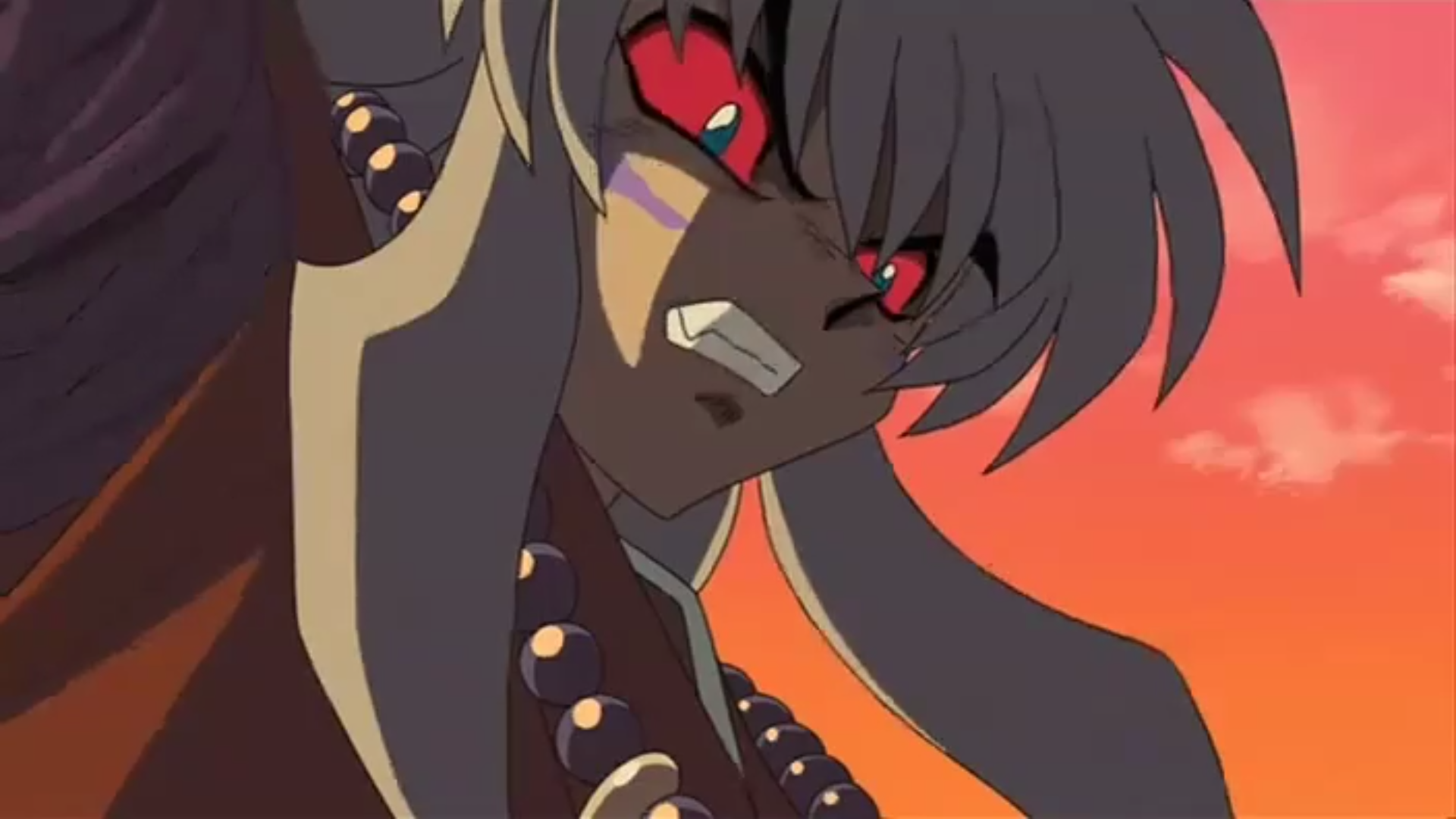 《犬夜叉天下霸道之剑》丛云牙出鞘,犬夜叉魔化,人们面临着死亡