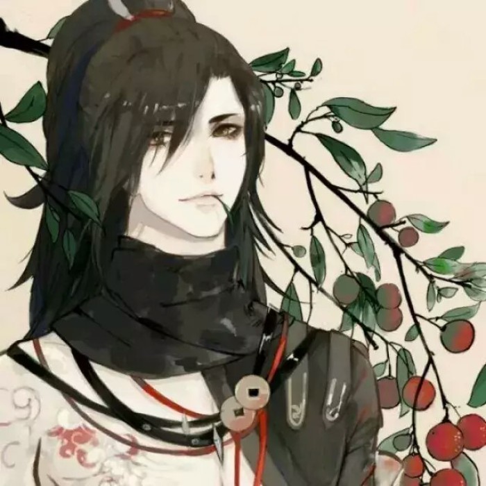 古风帅哥合集:习惯了撑一支伞,在雨中独行,人心凉如水