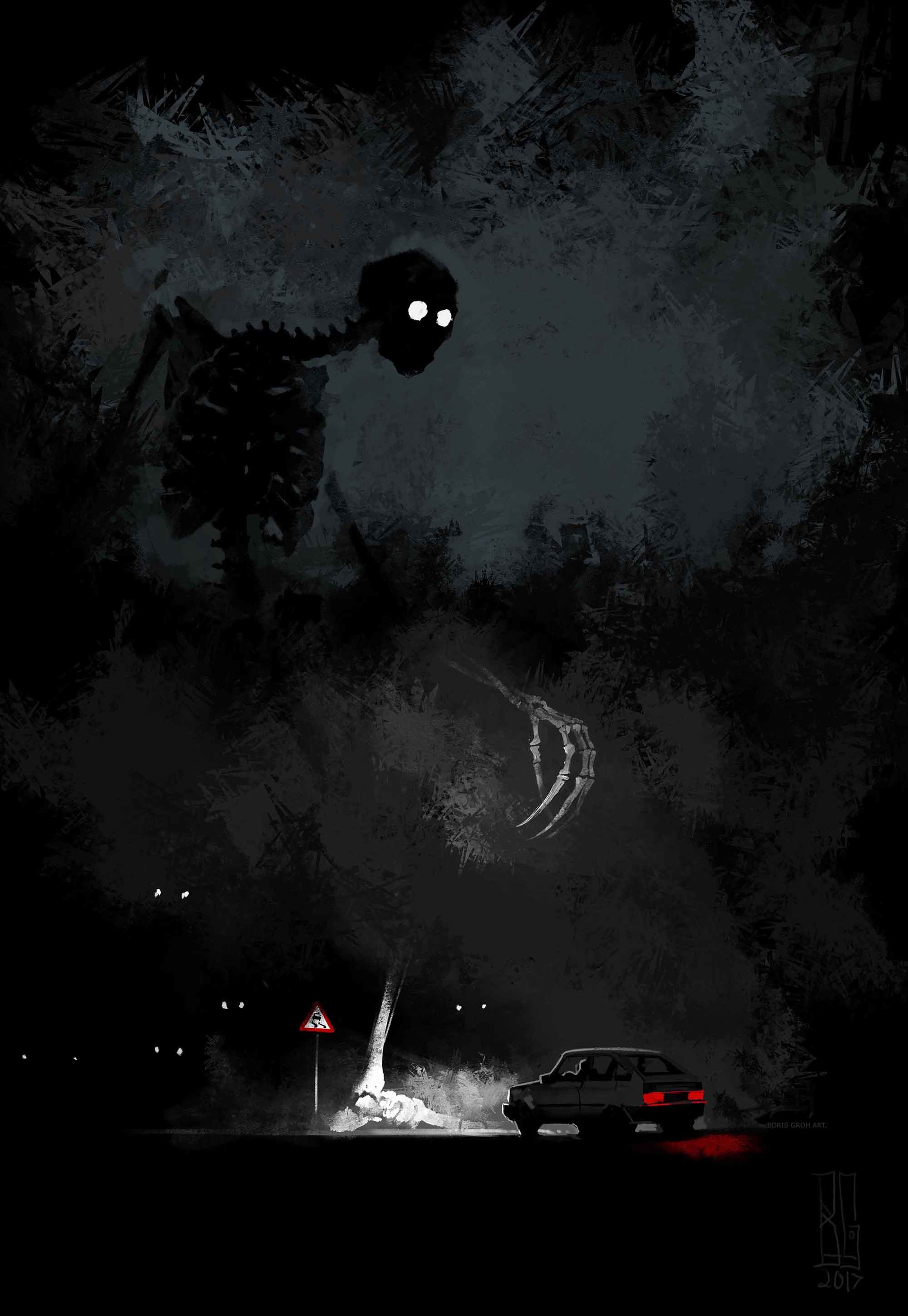 猎奇向插画作品!俄罗斯画师笔下的世界也许曾经在你噩梦里出现过