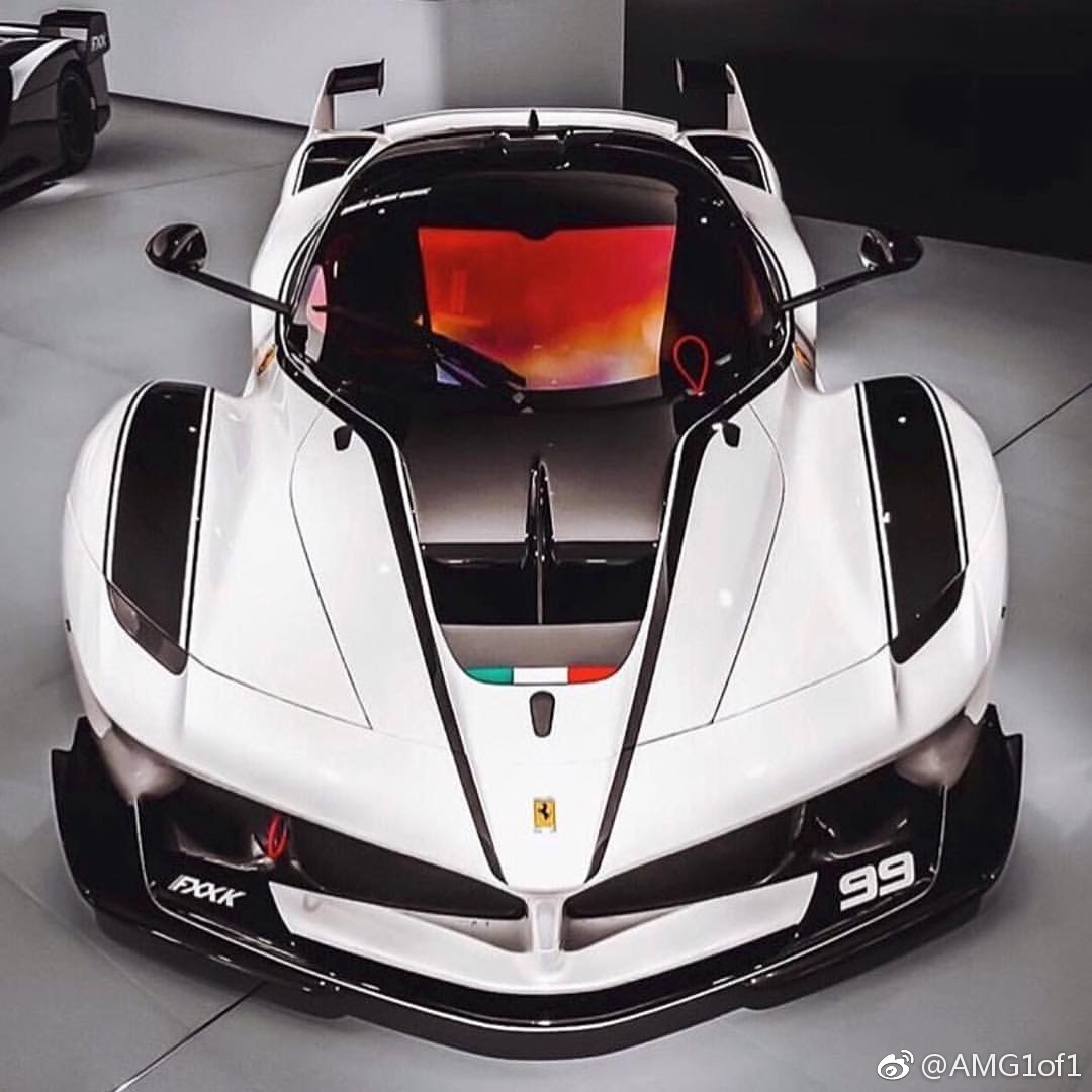 法拉利fxxk,最具战斗气息的法拉利超跑,气势不输兰博基尼毒药!