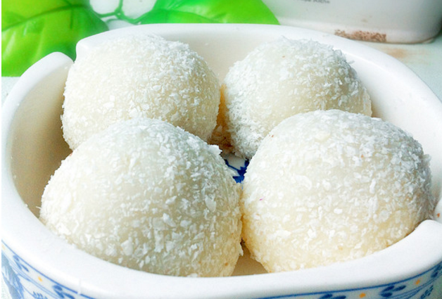 在家做豆沙糯米糍,糯软香甜,儿子都吃上瘾了!