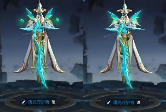 铠出新皮肤曙光守护者,模型被猛烈吐槽背面看好像女娲