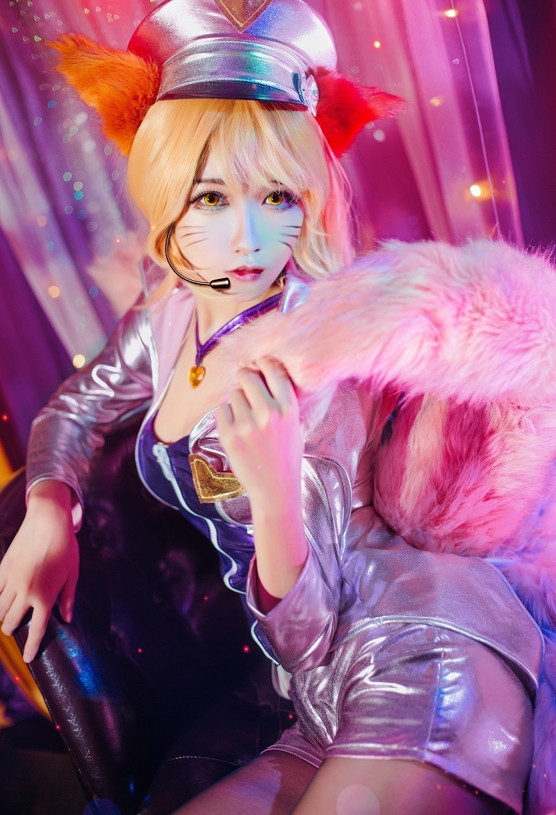 英雄联盟cos阿狸:我们心有灵犀,不是吗?