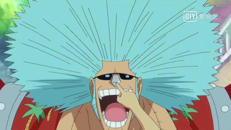 奇葩盘点丨《海贼王》中弗兰奇的n种发型,哪种是你的最爱?
