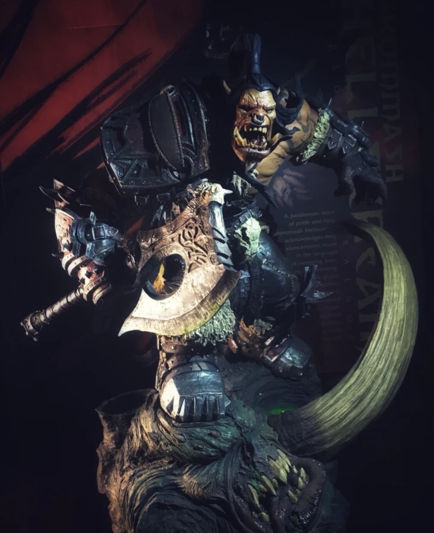 魔兽世界格罗玛什·地狱咆哮全球限量版手办开箱纪念