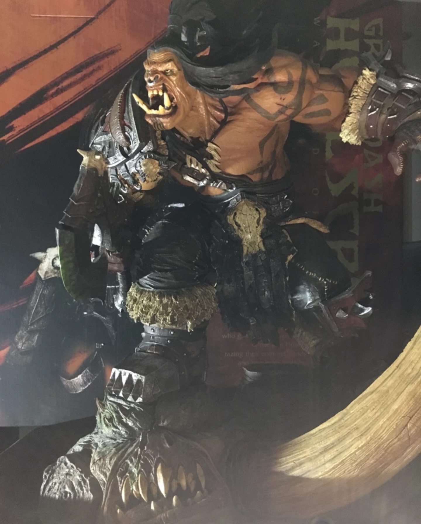 魔兽世界格罗玛什·地狱咆哮全球限量版手办开箱纪念