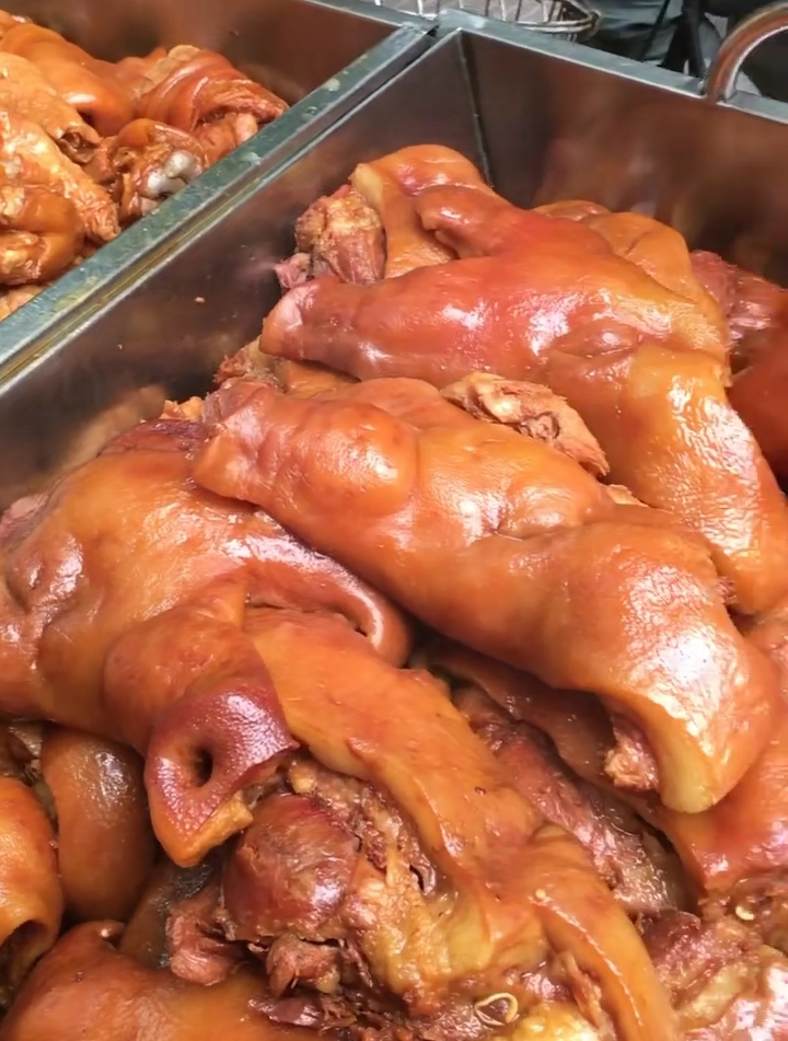 北方人最爱的卤肉,大肠,猪头脸,大肘子,南方人欣赏不了的美味