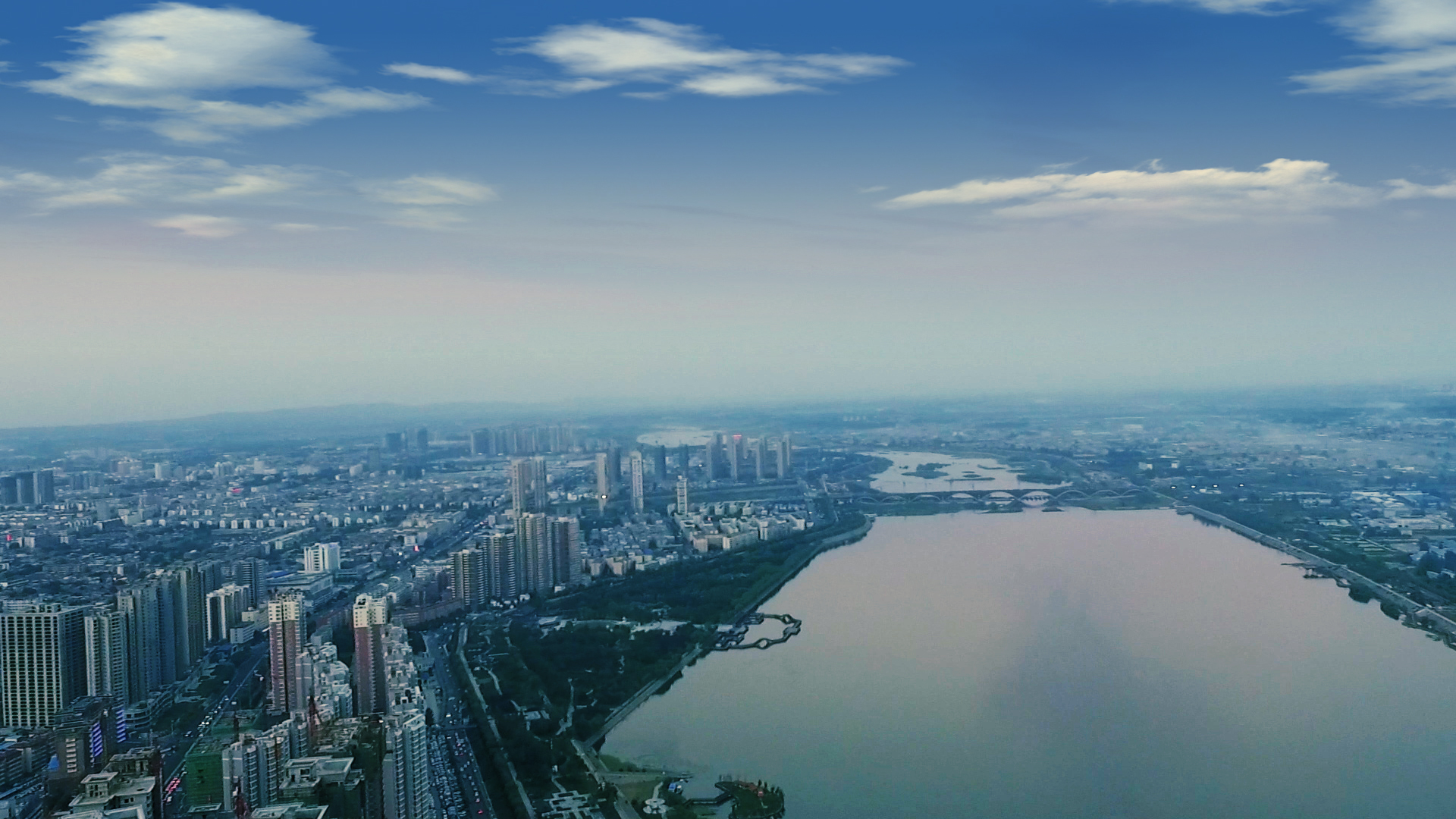 换个角度看洛阳 你绝对没有见过这么美的洛阳城