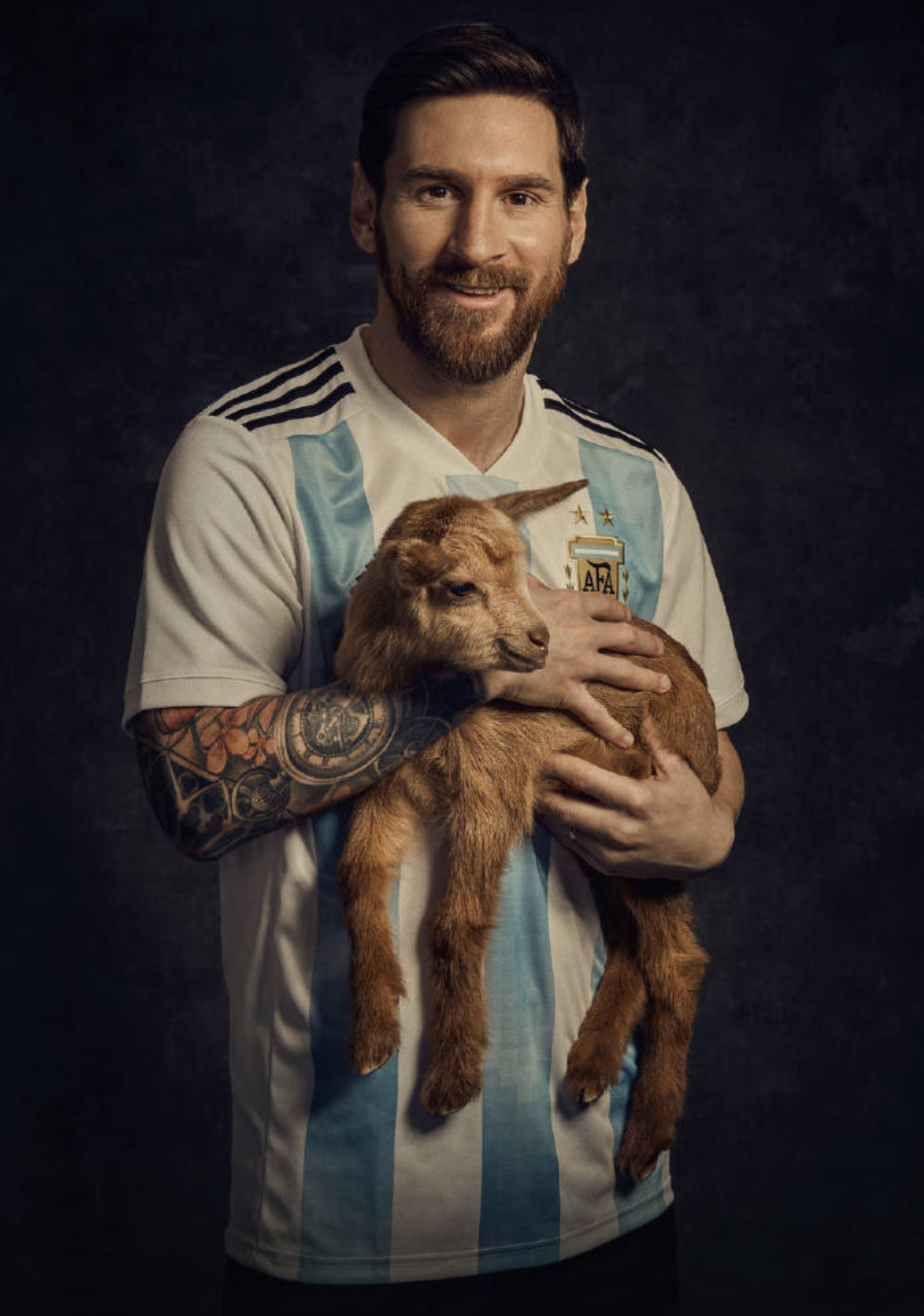 没想到梅西家还养了只"浩克",浩克他知道吗