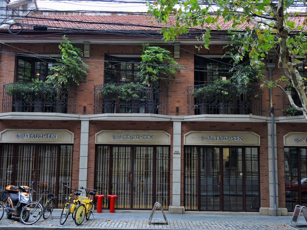 风景写实——上海石库门建业里