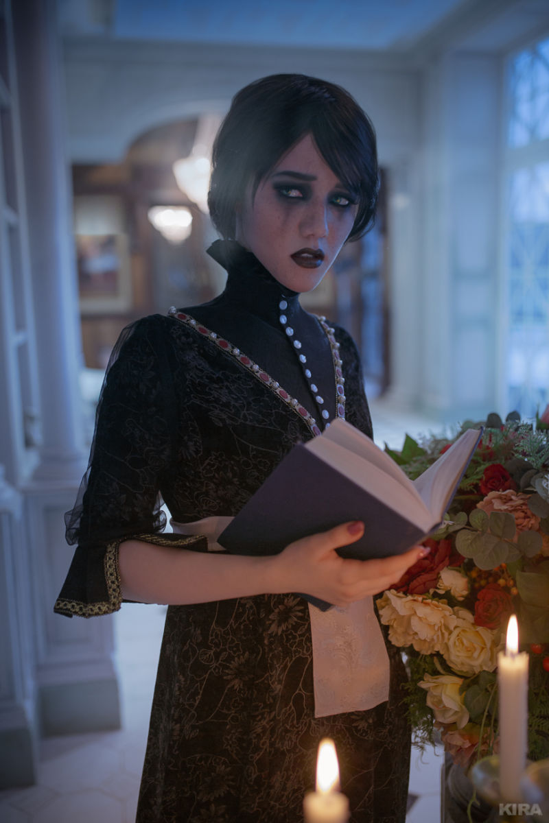 《巫师3》dlc石之心——爱丽丝夫人cosplay