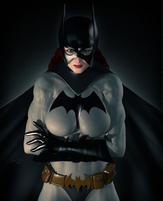 超级英雄女版cosplay,女蝙蝠侠真的好美,女冬兵看起来很凶啊!