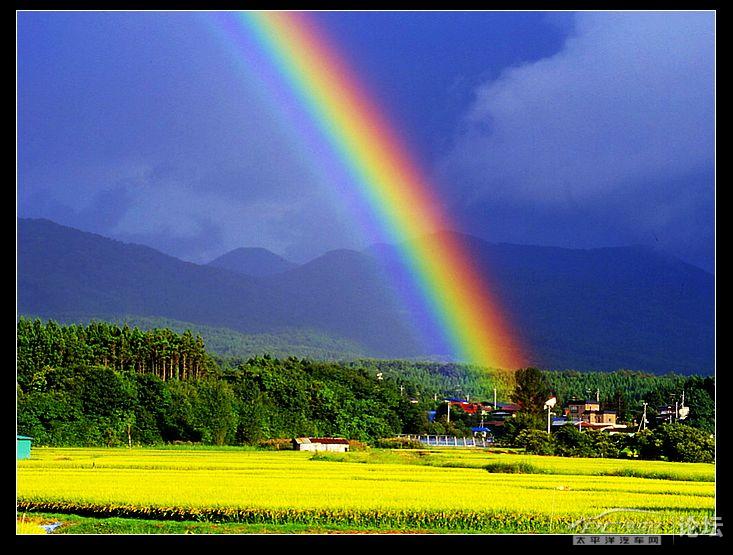 风雨过后才会有彩虹