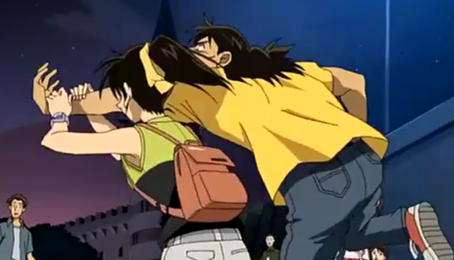 盘点名侦探柯南中出现的那些一招制敌的过肩摔,网友:太霸气了!