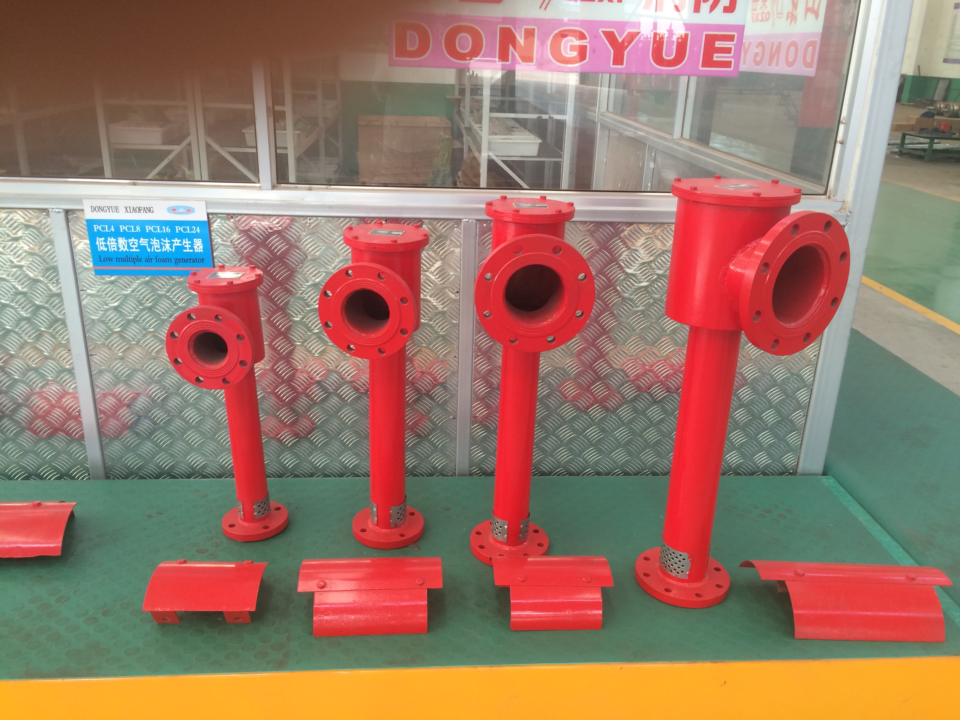 低倍数空气泡沫产生器的使用说明