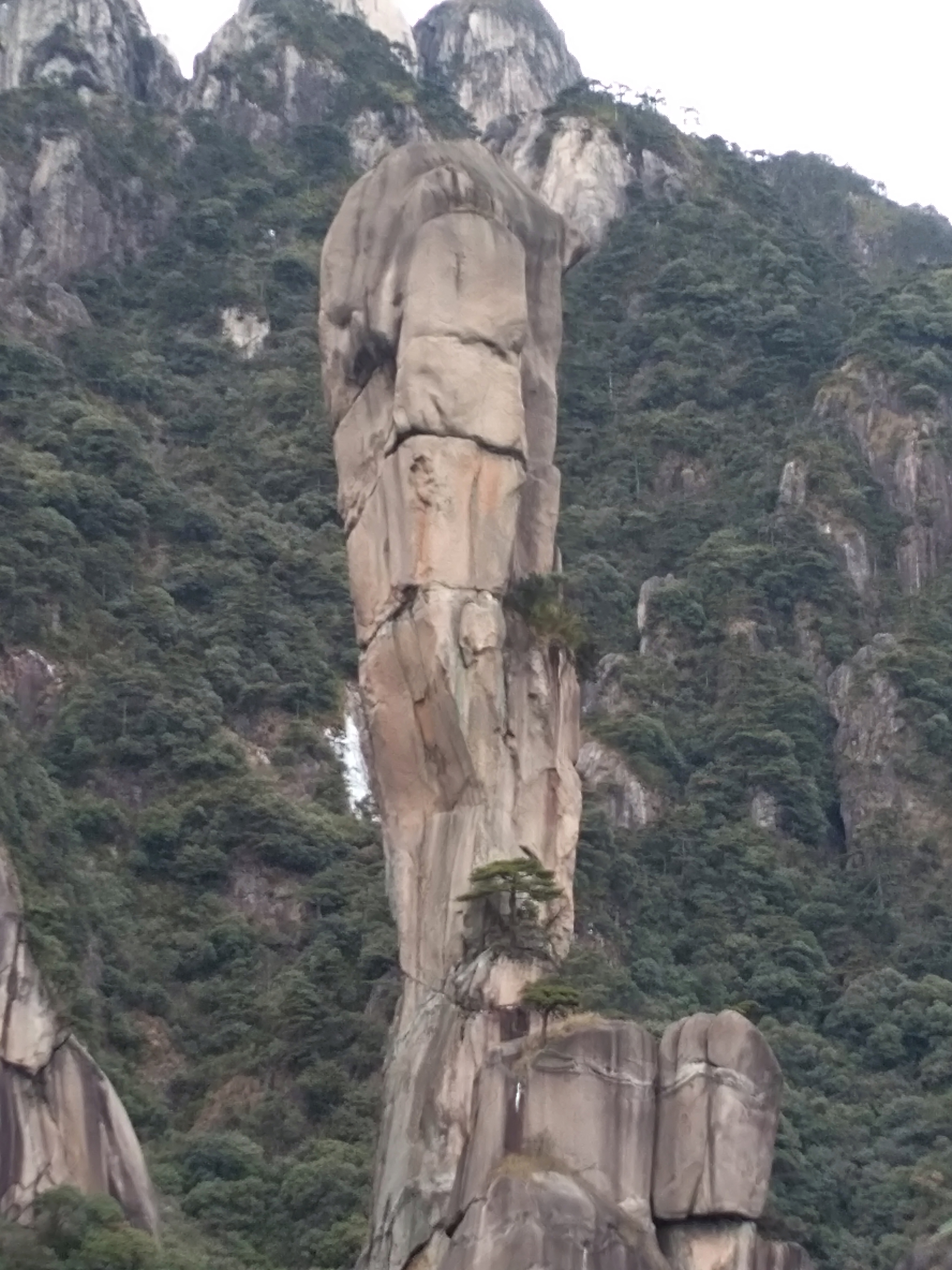 三清山奇形怪状石像
