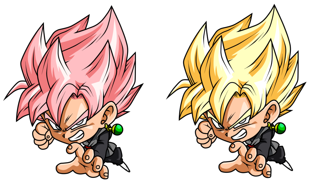 龙珠超:q版悟空,大特,贝吉塔大头照,非常适合做头像!