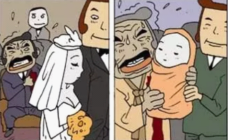 搞笑漫画:男子中弹命不久矣,却度过了完美一生