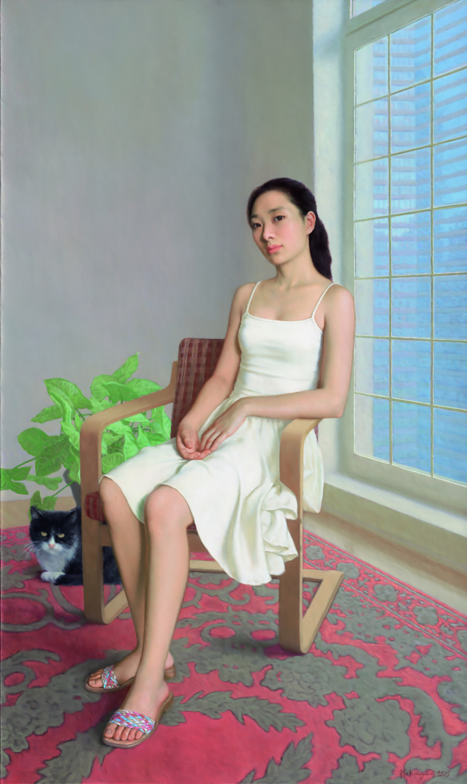 翁伟油画作品欣赏