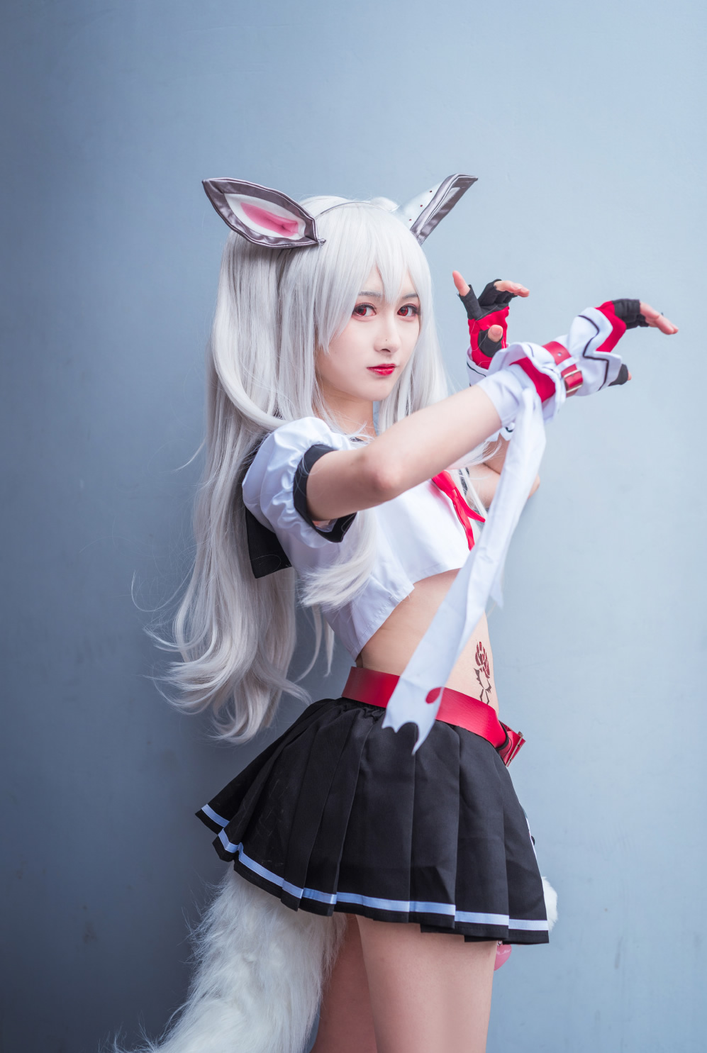 碧蓝航线cos:指挥官,驱逐舰夕立,向您报到