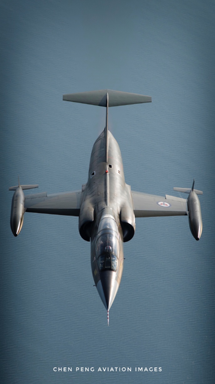 f-104战斗机的设计一反当时美国空军大型化,专用化的趋势,转而强调