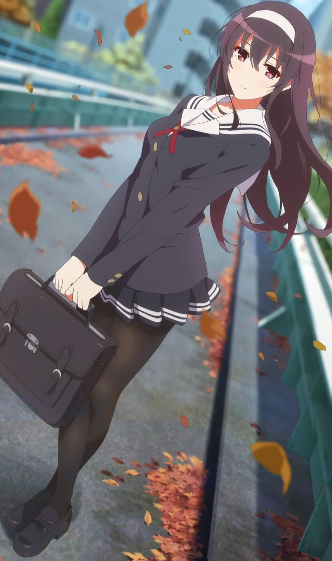 成人游戏作者创作的霞之丘诗羽,为何会成为腿控族的福音?