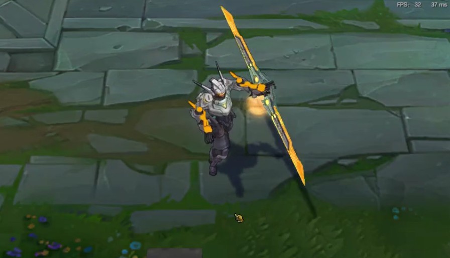 lol:玩家用皮肤修改器恶搞复仇之矛,网友:这是炎龙侠的妹妹吗