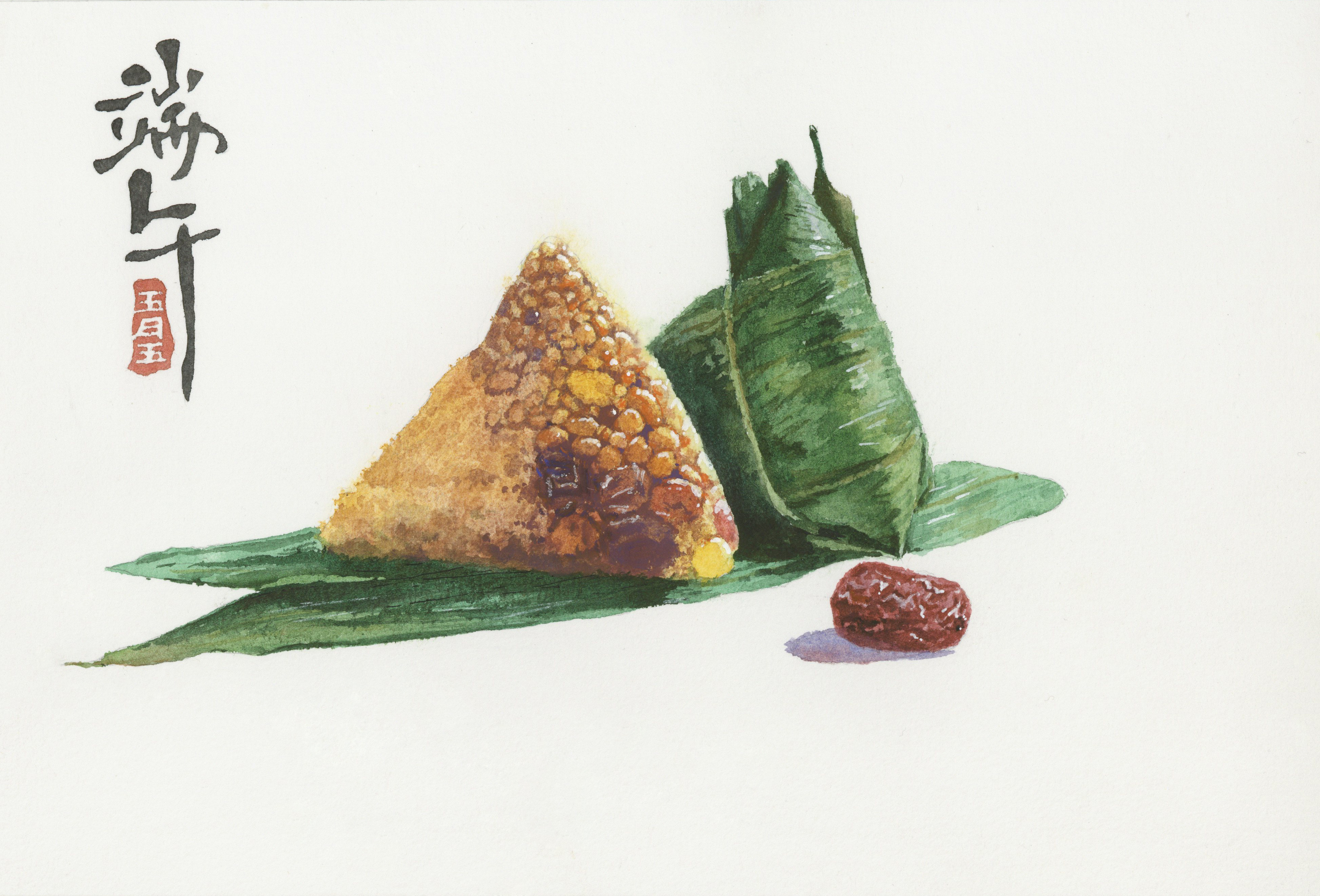 插画艺术丨端午节要到了送大家一集原创图片当桌面!