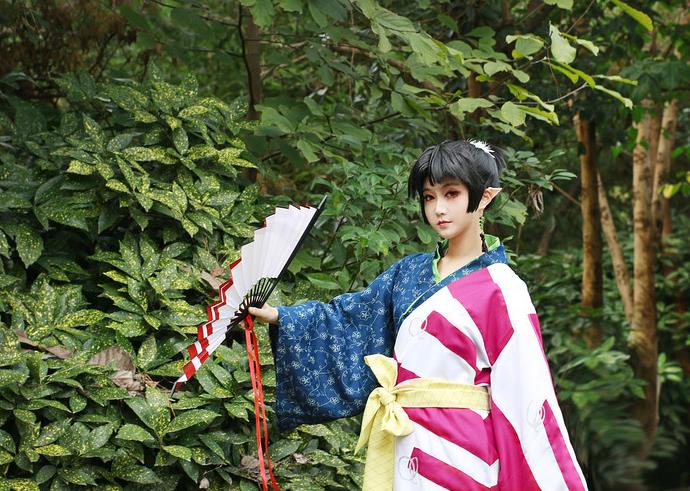 《犬夜叉》神乐cosplay,被图一的小姐姐惊艳到了!