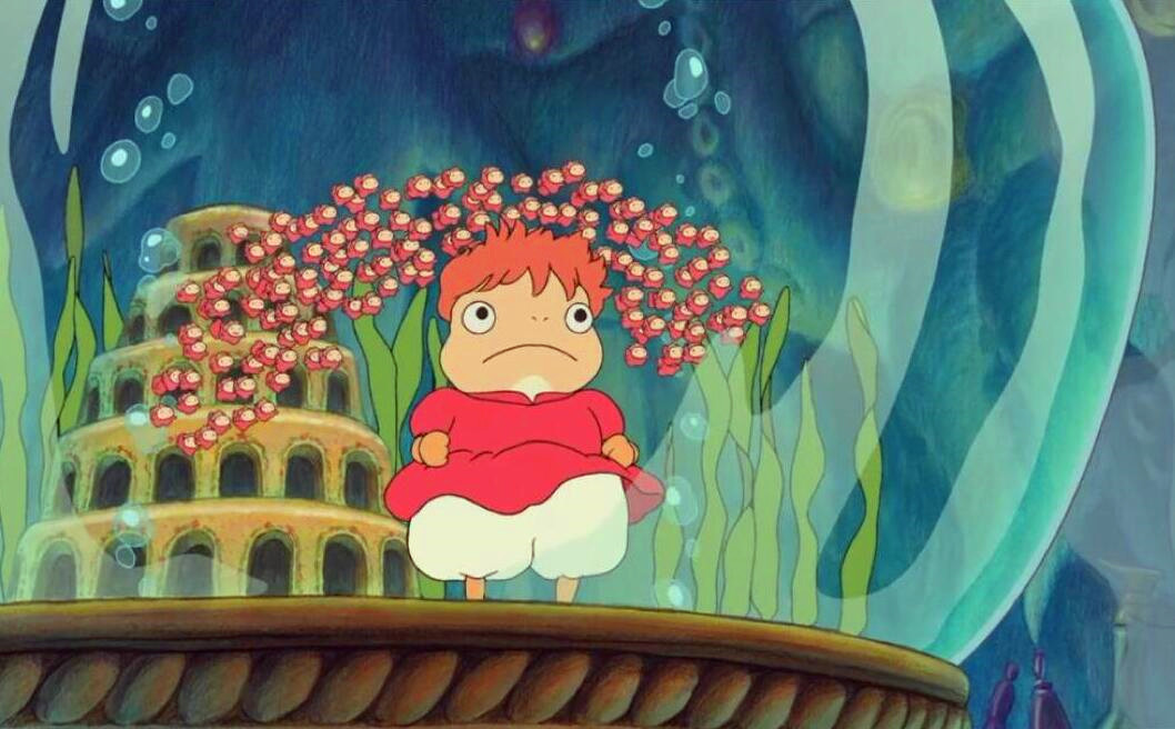 《悬崖上的金鱼姬》不管波妞是鱼,是半人鱼,我都喜欢她