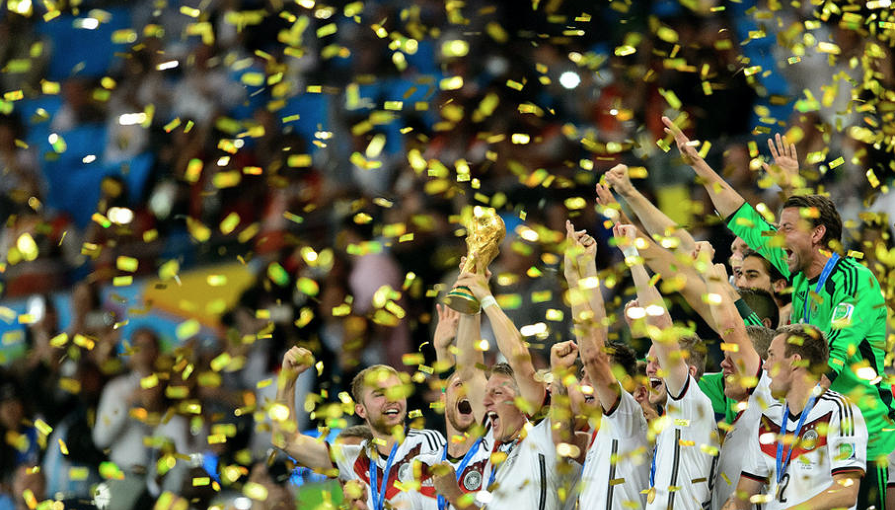 2014年,在巴西世界杯决赛中,德国在加时赛中打入一球1
