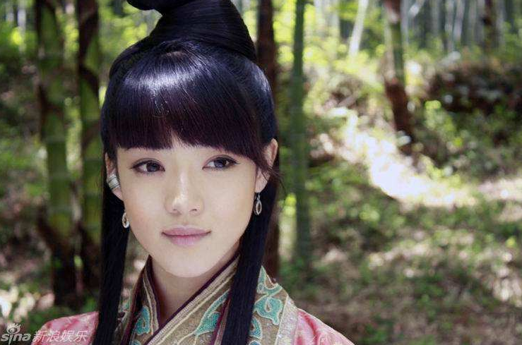 李金铭 ,《爱情公寓》中饰演陈美嘉,穿上古装的陈美嘉简直就是将她的