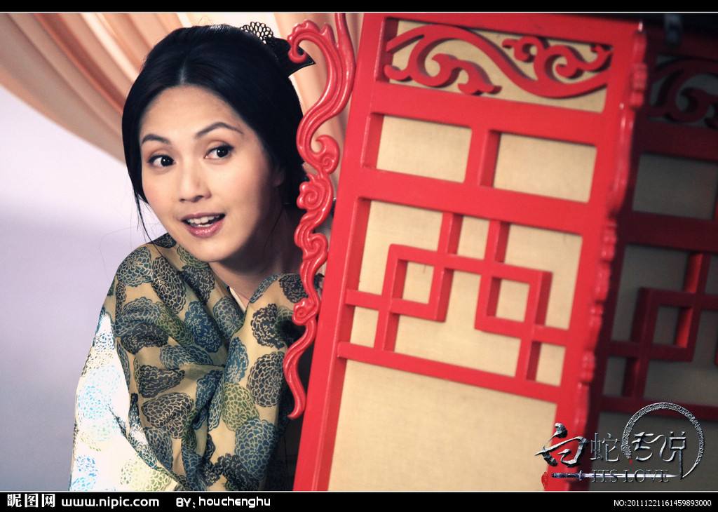 第四名:徐慧宣在《新白娘子传奇》饰演"兔子精"采因,一只在凡间修炼