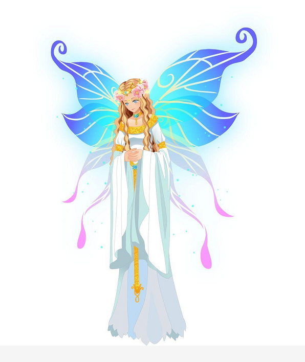 动漫卡通:"神奇"的花仙子,轻盈的翅膀真漂亮!