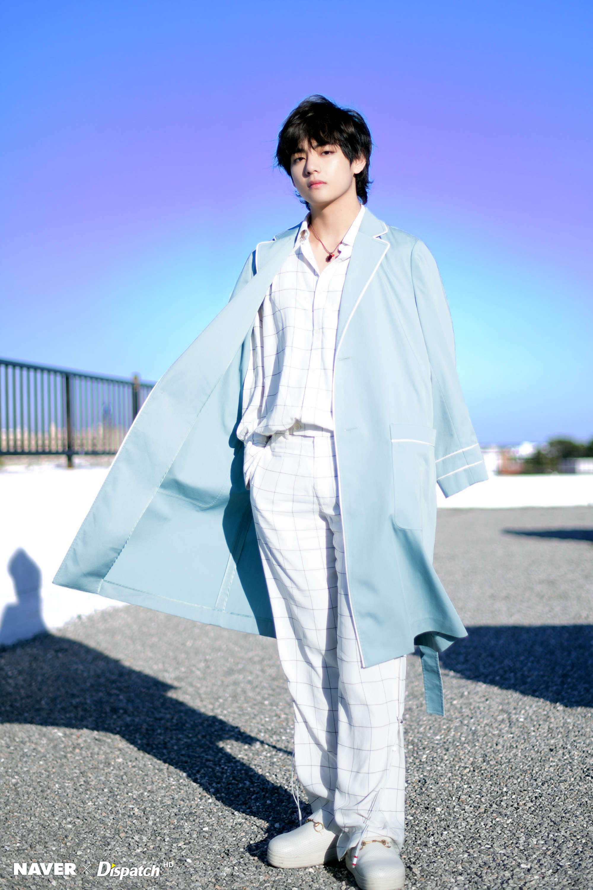 防弹少年团bts五周年金泰亨v高清大图公开,令人窒息的cg般颜值!