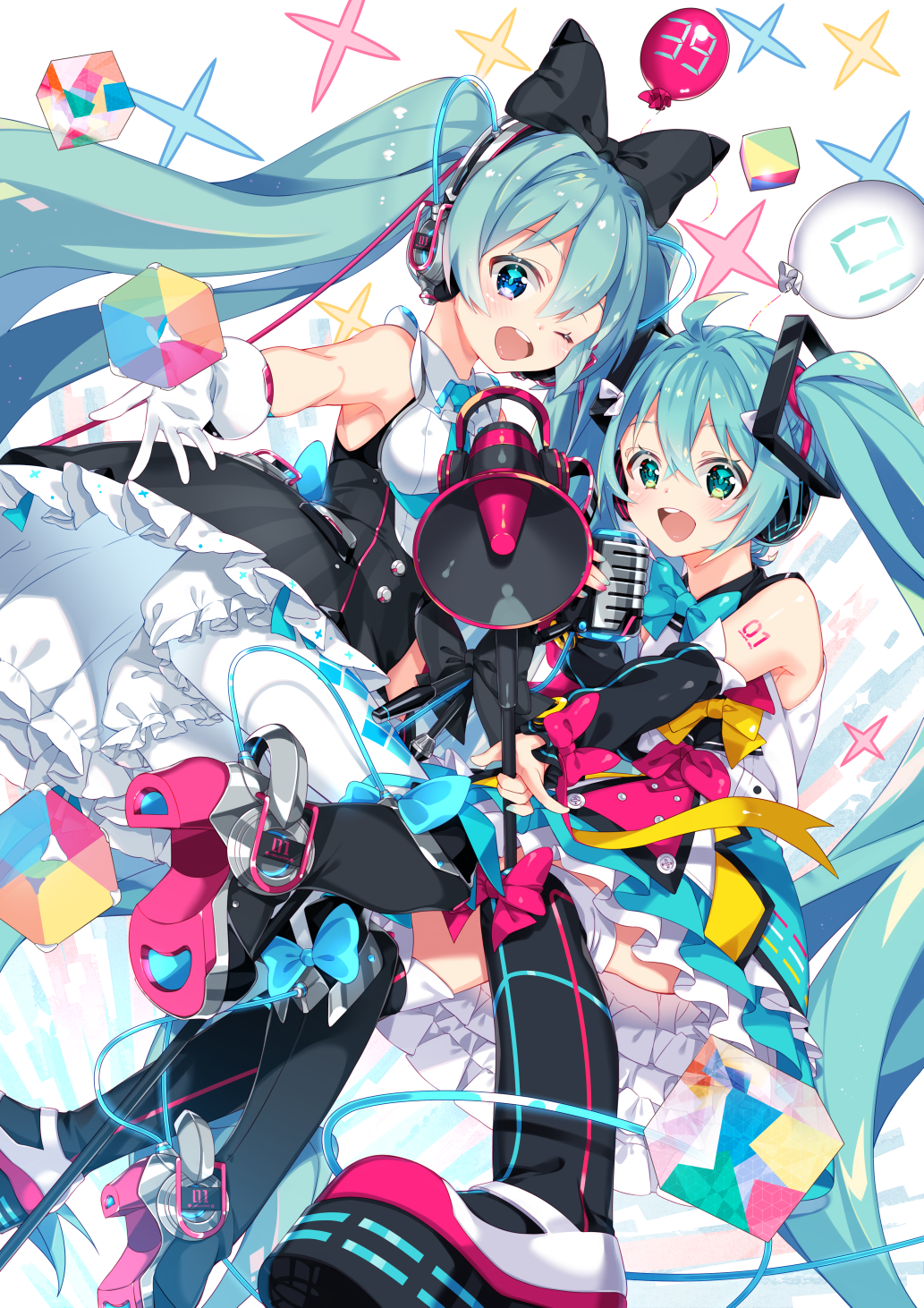 精选初音公主殿下十二张美图!骑士团速来护驾!