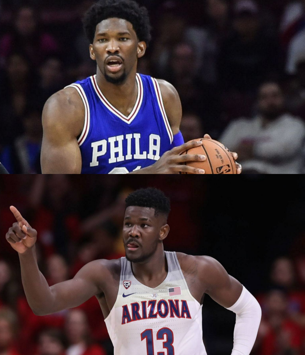 新科状元艾顿遭恩比德怒批!难道这就是状元的nba第一课?