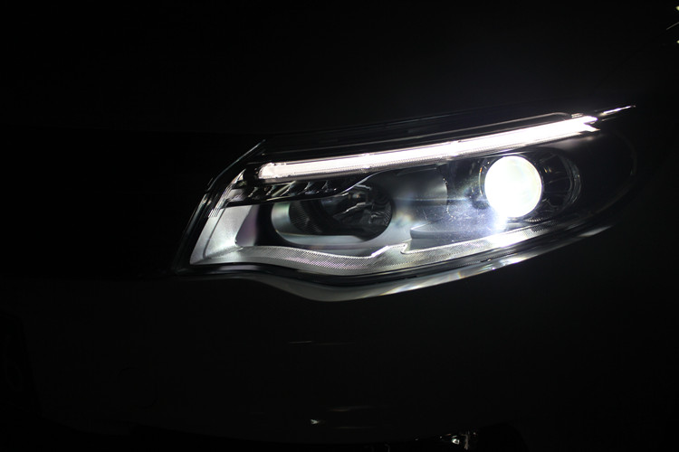 夜间行车把安全放在第一位 观致3车灯改装减少更多安全隐患