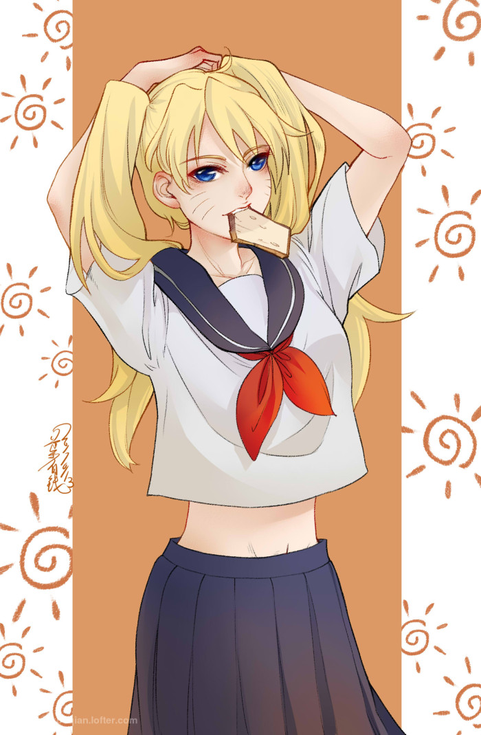 火影忍者中这位可甜可萌可霸气的隐藏美人,漩涡鸣子了解一下