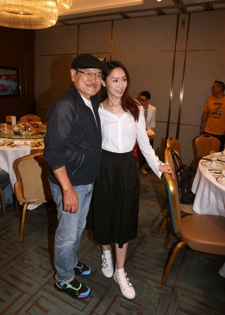 《刑事侦缉档案》台前幕后聚会,陶大宇,郭可盈,郭蔼明再聚首!