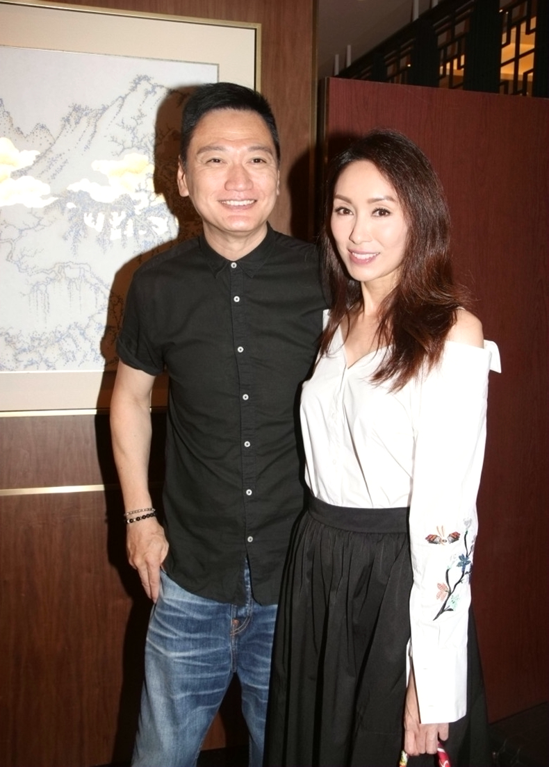 《刑事侦缉档案》台前幕后聚会,陶大宇,郭可盈,郭蔼明再聚首!