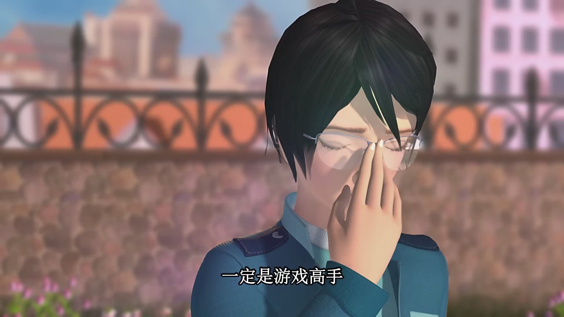 叶罗丽战士第一次玩游戏时,舒言看起来很专业,而思思的最心酸!