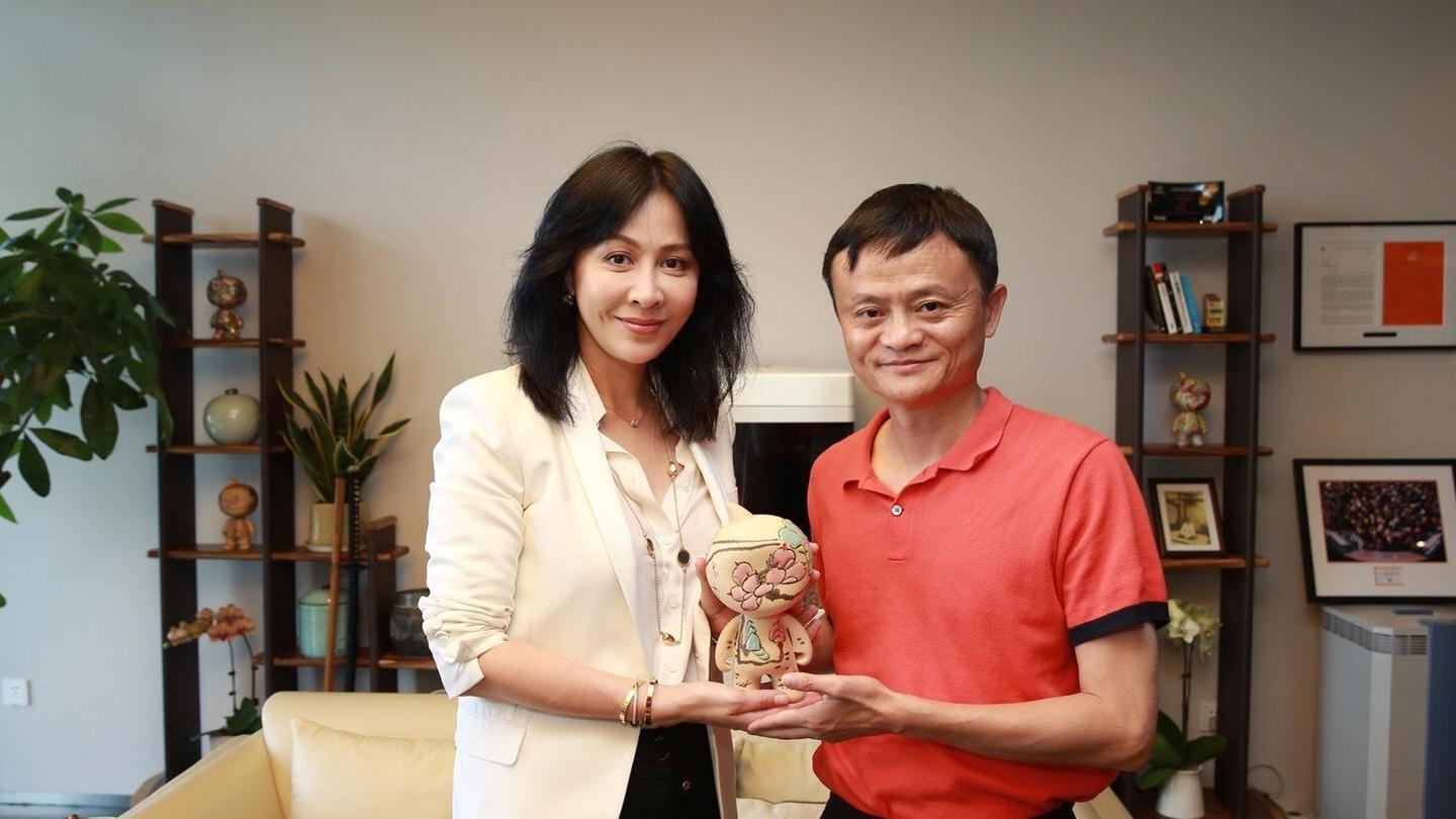 马云私下也跟李学习切磋太极!